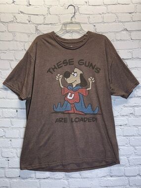 T-Shirt  men Size  2XL Logotel "Underdog"  2013 Cartoon Hero T-Shirt